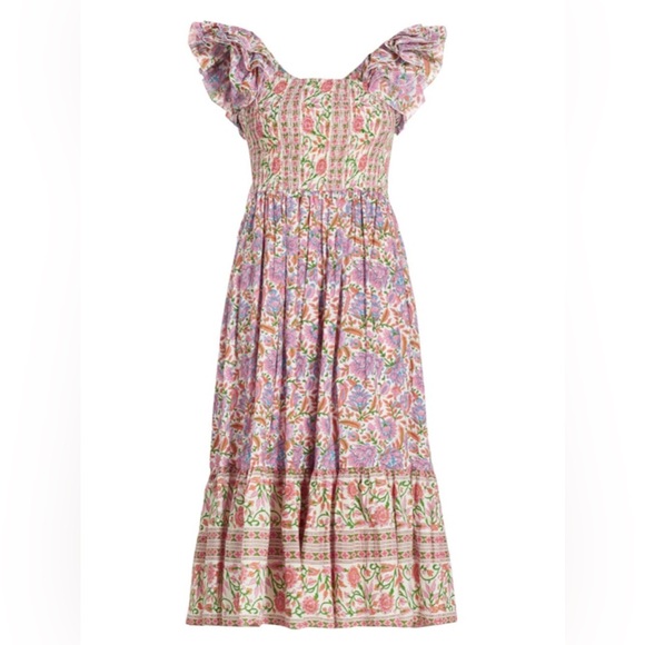 NWOT MILLE Olympia smock dress size small - Picture 3 of 9